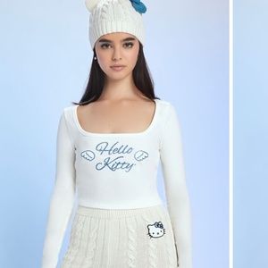 NWT Hello Kitty x Forever21 Crop Top